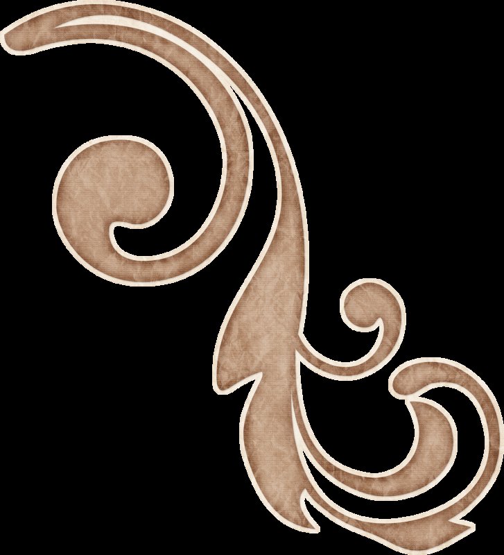 Орнамент завитки