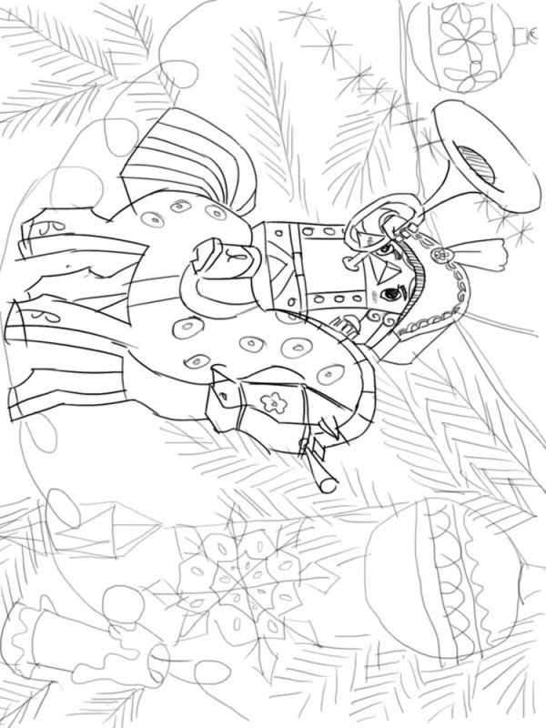 Раскраски по сказке Щелкунчик и мышиный Король