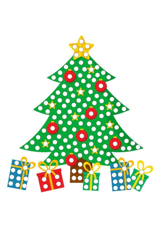 Елка рисунок