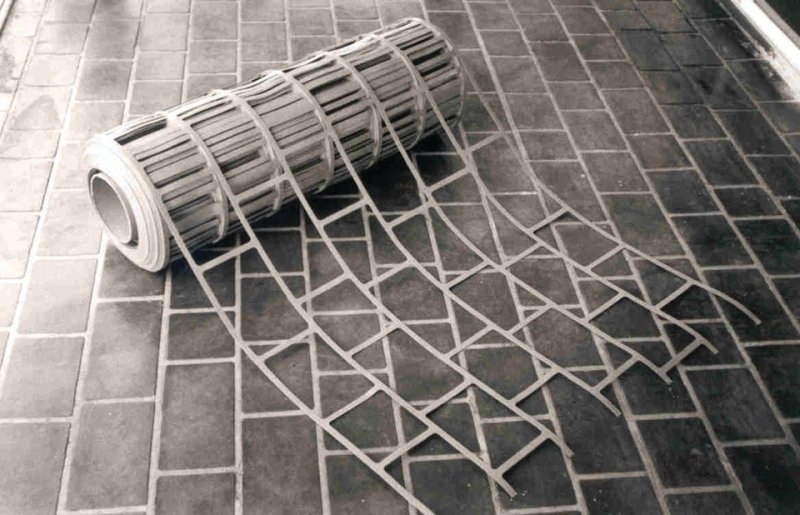 Сетка для имитации кирпичной