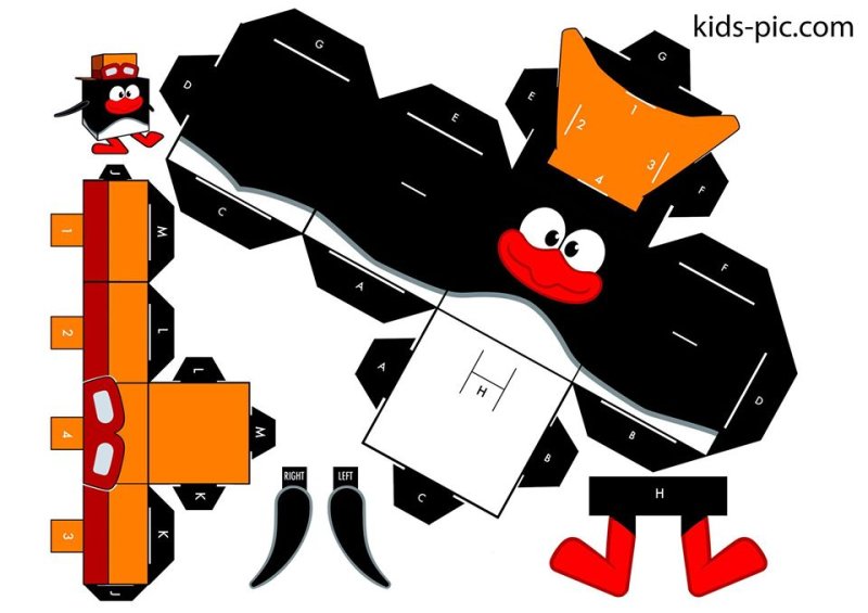 Игрушки из бумаги