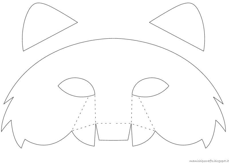 Объемные маски для детей