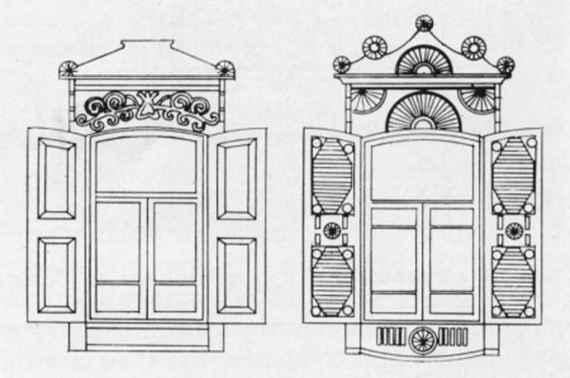 Ставни и наличники