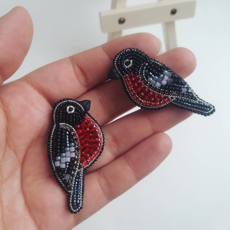 Брошки керамика