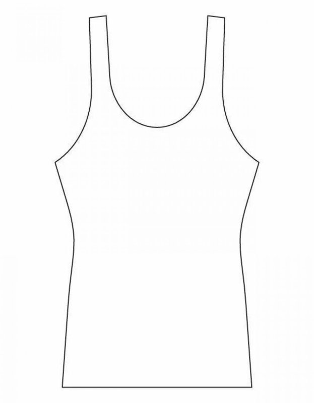 Майка трафарет