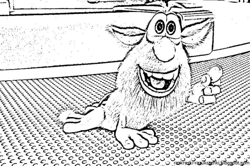 Буба картинки для раскраски