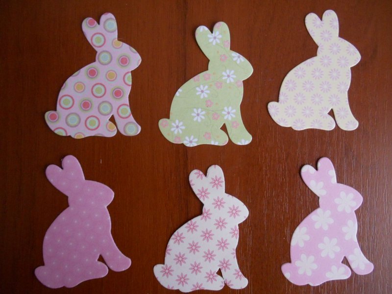 Вырубка Пасхальный заяц