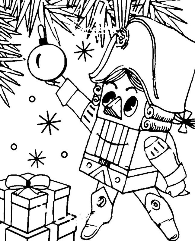 Рисунок к сказке Щелкунчик и мышиный Король