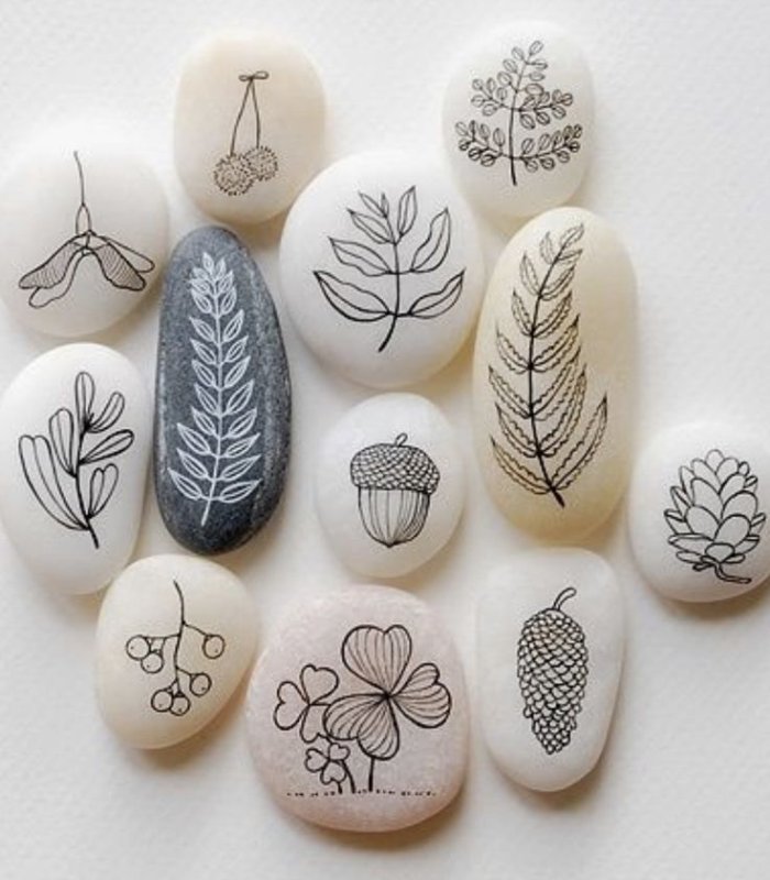 Роспись гальки