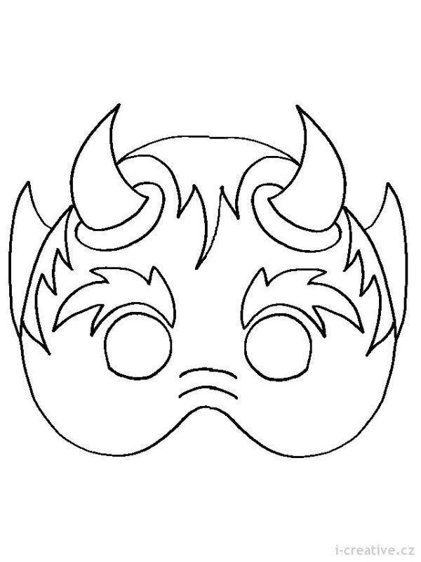 Маска раскраска
