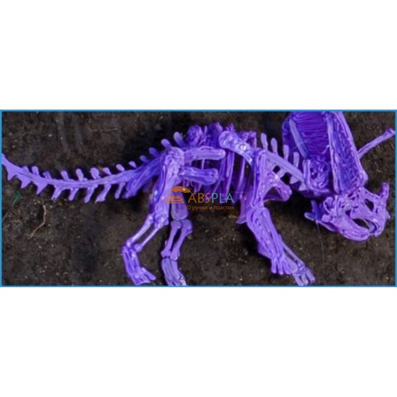 Трафарет для 3д ручки скелет