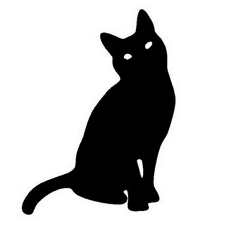 Силуэт кошки