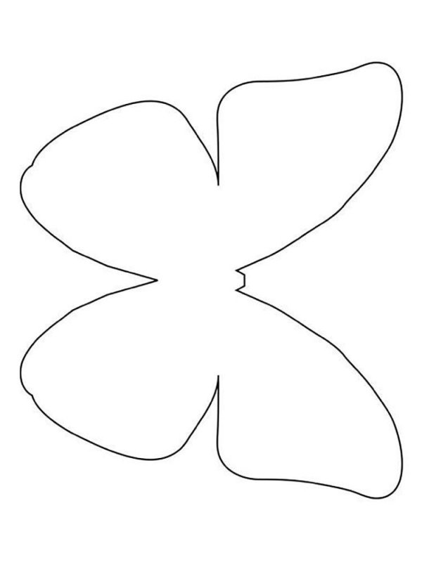 Трафареты бабочки