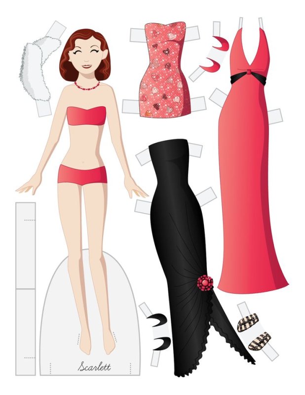 Бумажные куклы