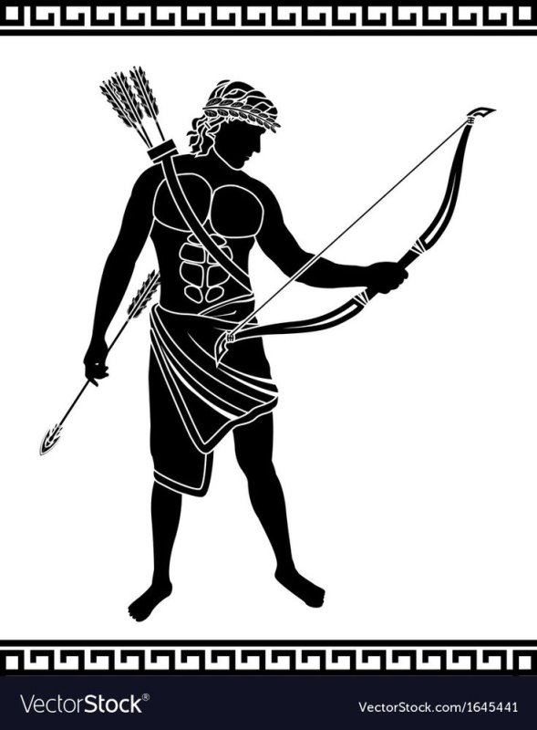 Греческие лучники в древности