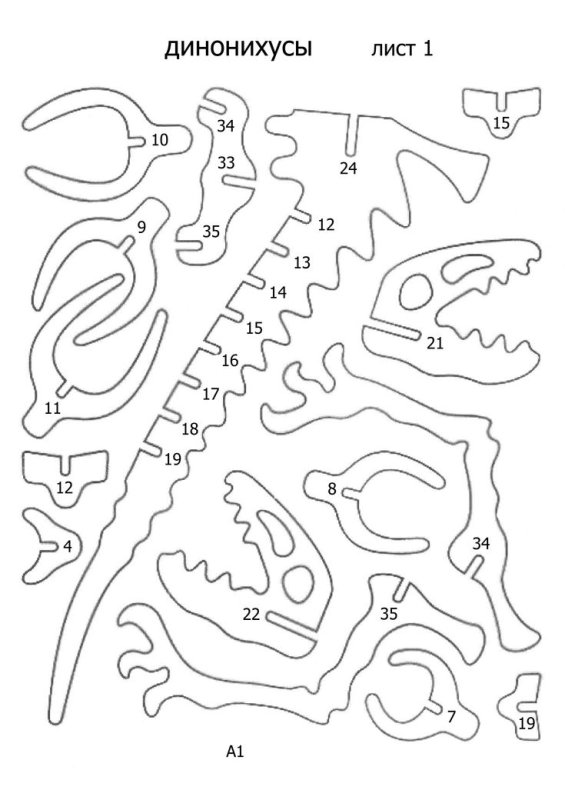 Поделки из фанеры чертежи