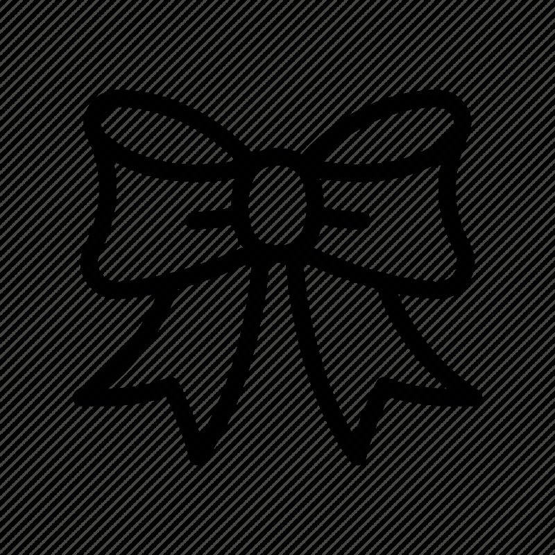 Бант раскраска