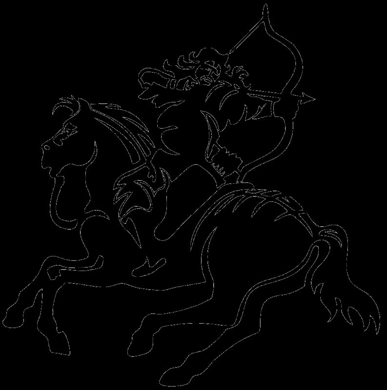 Башкирский батыр вектор