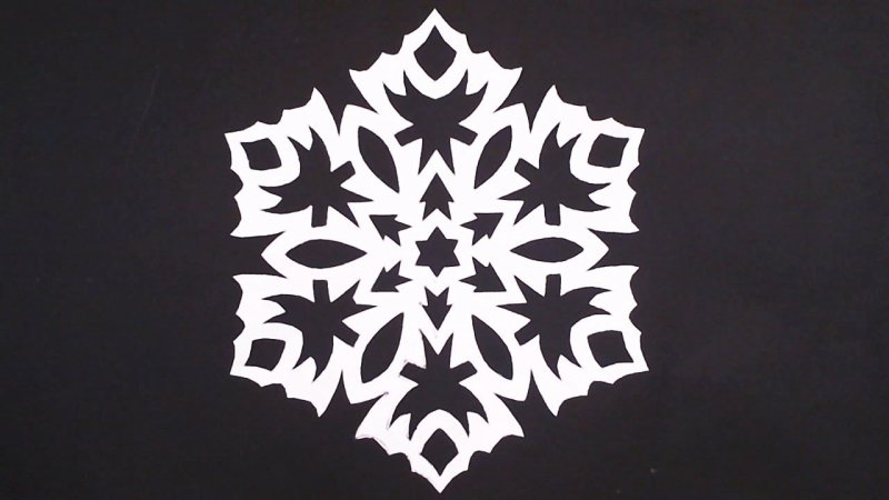 Резные снежинки
