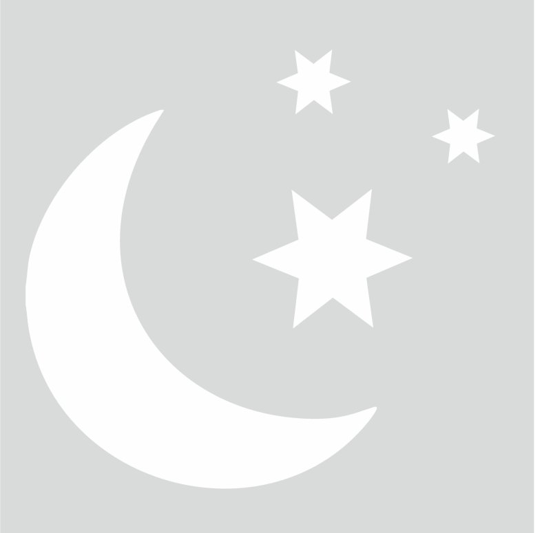 Белый полумесяц