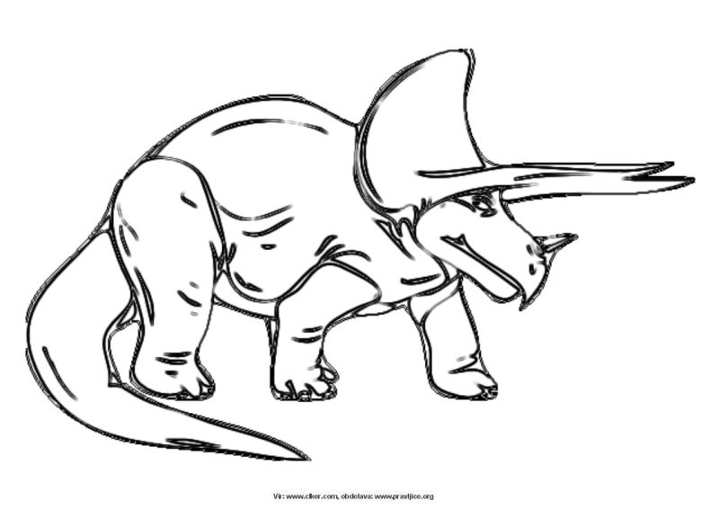 Динозавр Трицератопс