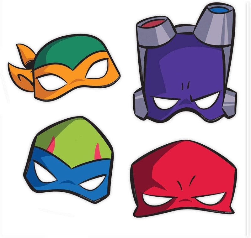 Маска Рафаэль Черепашки-ниндзя