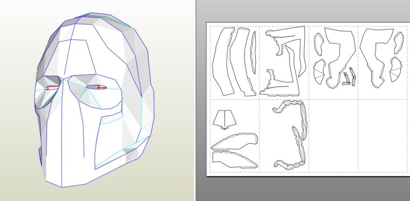 Шлем человека паука пепакура
