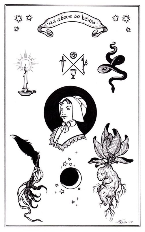 Трафарет магия