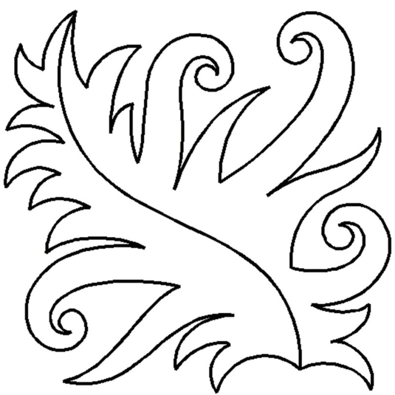 Морозные узоры раскраска