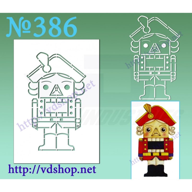 Трафарет для шелкучнчика