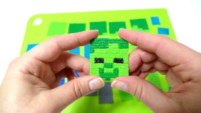 КРИПЕР 3д ручкой