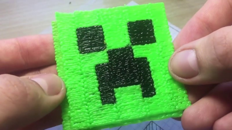 КРИПЕР из 3д ручки