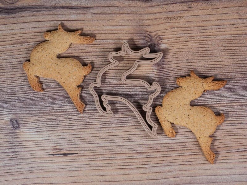 Форма для печенья олень