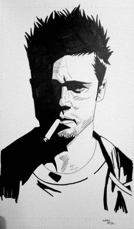 Тайлер Дерден Бойцовский