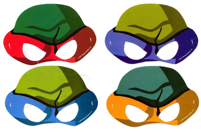 Маска Рафаэль Черепашки-ниндзя