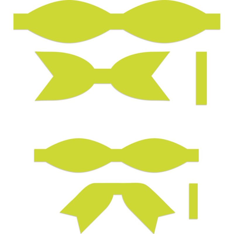 Объемный бант из бумаги