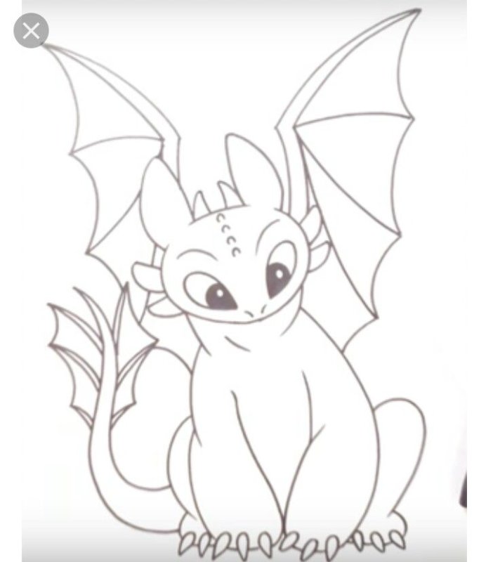 Дракон рисунок карандашом для срисовки