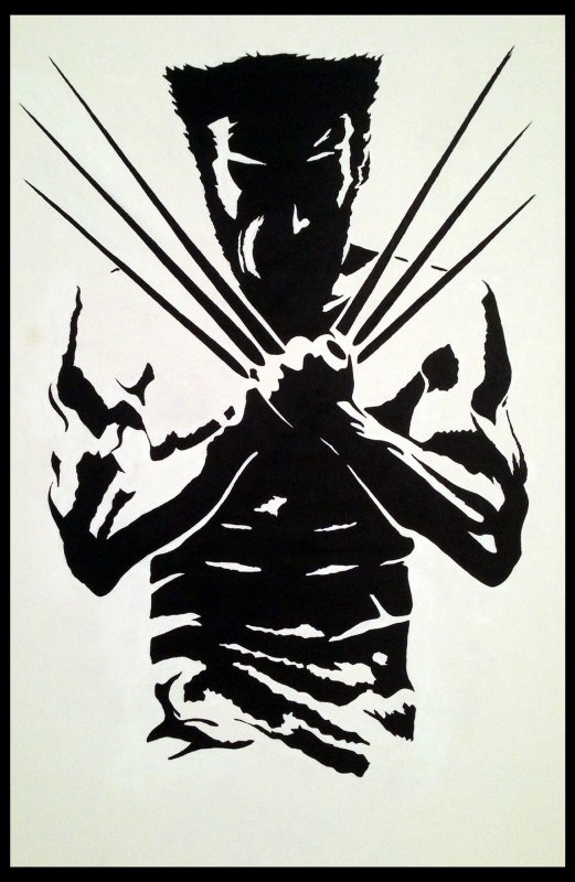 Росомаха рисунок