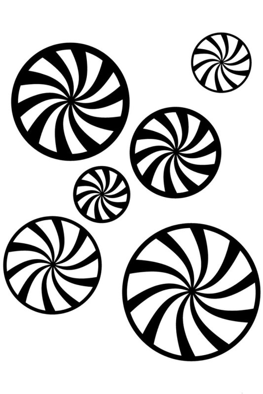 Раскраска леденец