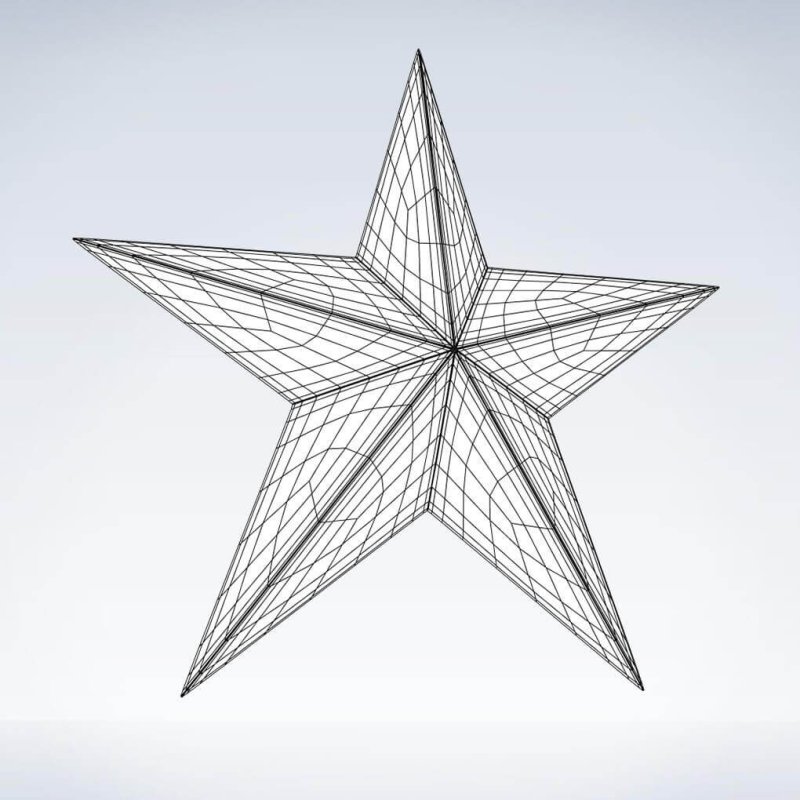 Звезда эскиз