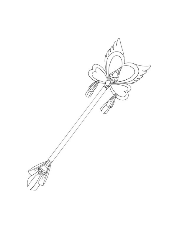 Волшебная палочка раскраска для детей