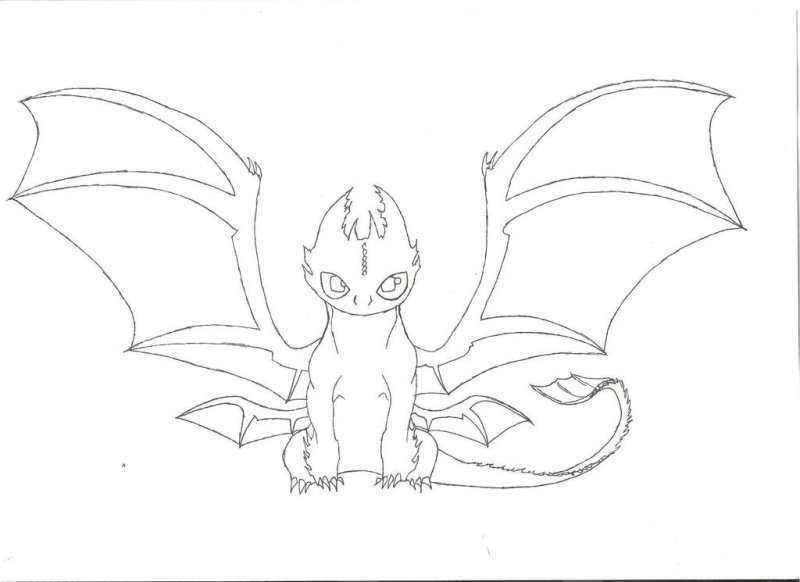 Картинки для срисовки драконы
