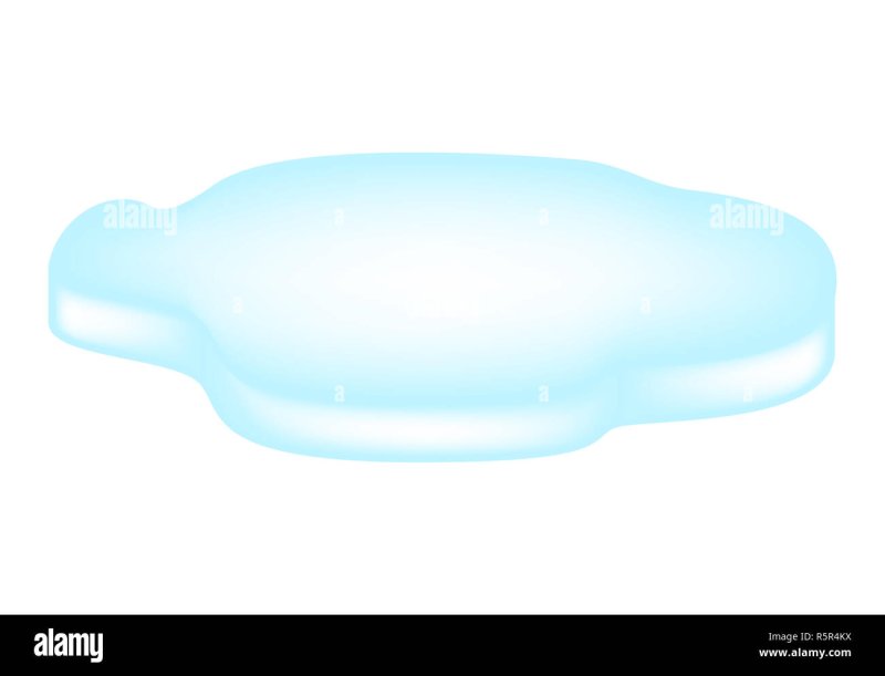 Льдинка для надписи