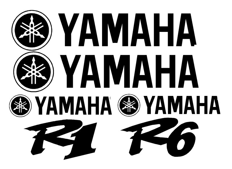 Yamaha надпись