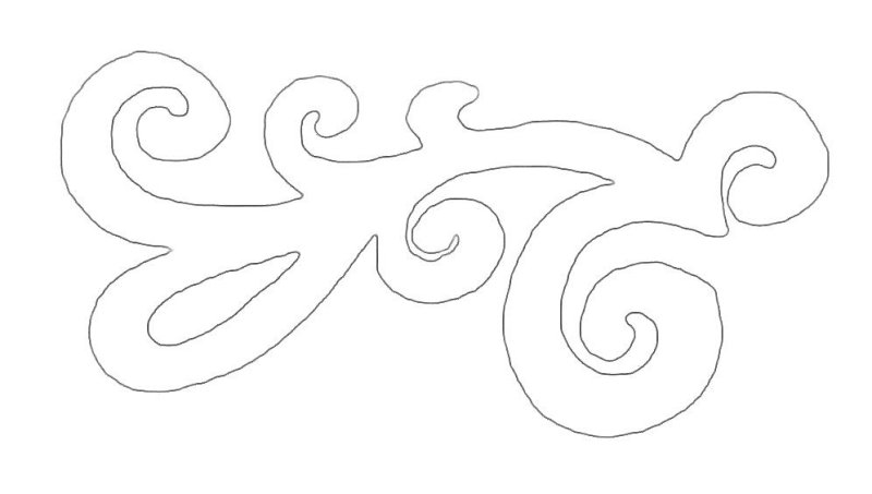 Вытынанка морозные узоры