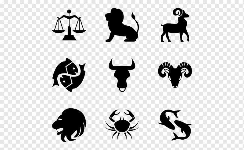 Контур знаков зодиака