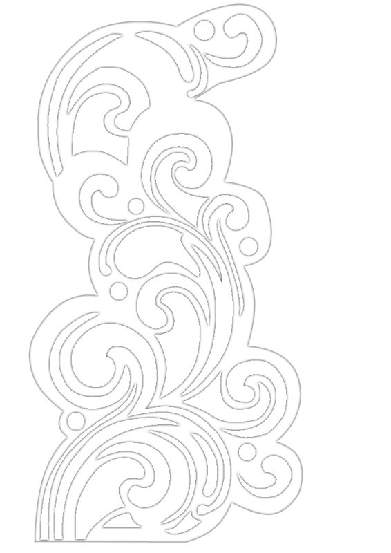 Красивые узоры для вырезания
