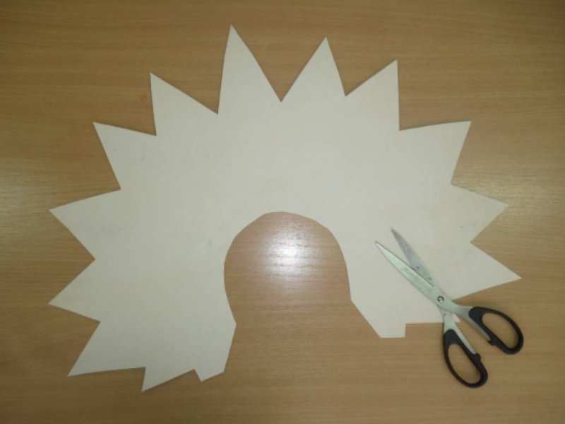 Кокошник в виде солнца