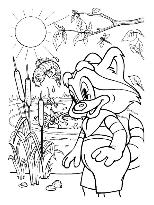 Раскраски советские мультфильмы