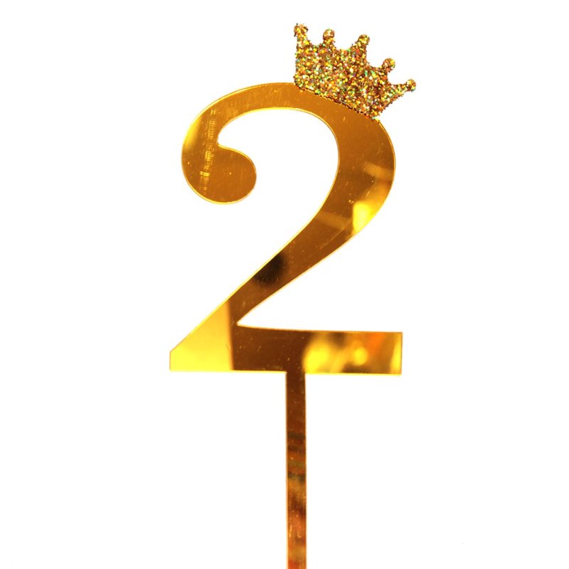Топпер "цифра 2"